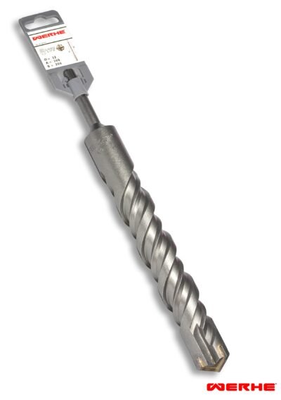 WERHE Betonbohrer SDS PLUS 32x260mm – Hammerbohrer für Beton und Ziegel – 4-Schneiden - Image 10