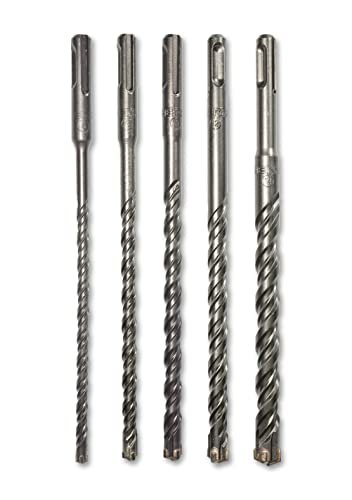 WERHE Profi SDS Plus Betonbohrer Hammerbohrer Steinbohrer Set 6 tlg 6, 8, 10, 12, 14 x 210 mm + 6 x 110 mm - Image 10