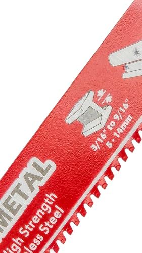 WERHE Säbelsägeblatt 305mm 8TPI – Hartmetall-Karbid für die meisten Säbelsägen – Schneidet Gusseisen, legierten Stahl & dicke Metalle - Image 10